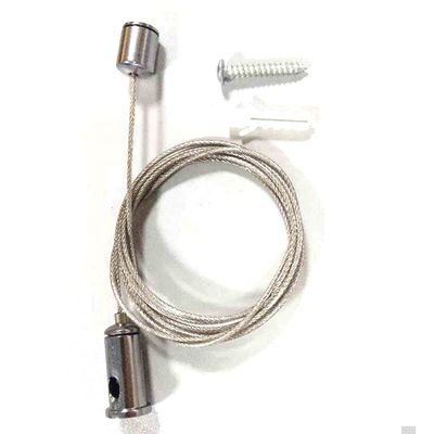 سعر جيد خدمة معالجة أخرى 1.5 مم 7x7 كابل حبل سلكي من الفولاذ المقاوم للصدأ لإضاءة السقف LED الثريات من الدرجة 300 الانترنت