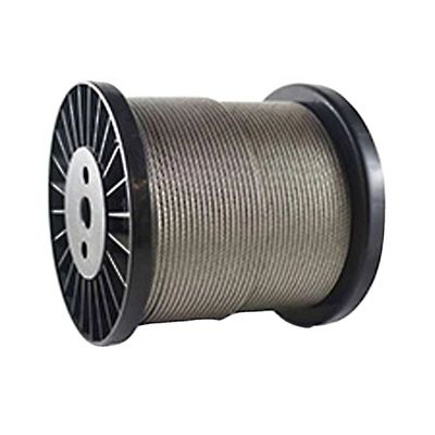 سعر جيد حبل سلكي مقاوم للصدأ شد 6*19W Iwr/6X19W Iwrc 14mm مشحم بالشحم لخدمة القطع والشد الانترنت