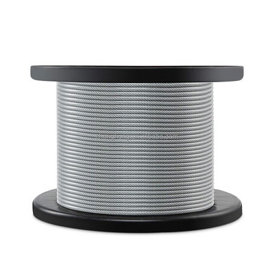 سعر جيد تفاوت ±1% حبل سلك فولاذي مطلي بمادة PVC مقاس 1/8