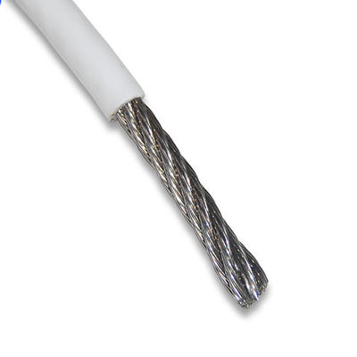 سعر جيد حبل سلكي من الفولاذ المقاوم للصدأ 304 مطلي بالنايلون عالي الشد 7*7 0.6 مم-0.8 مم 0.6 مم-0.9 مم للتطبيقات الشاقة الانترنت