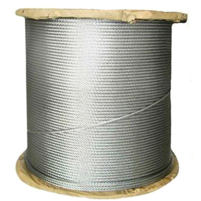 سعر جيد حبل سلكي 6x36 غير مجلفن ومجلفن لكابل فولاذي كربوني 16 مم في حبال الكابلات الفولاذية الانترنت