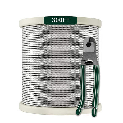 سعر جيد قاطع حزام كابل من الفولاذ المقاوم للصدأ 7x7 T316 لدرابزين السطح فولاذ خاص بالتشكيل على البارد الانترنت