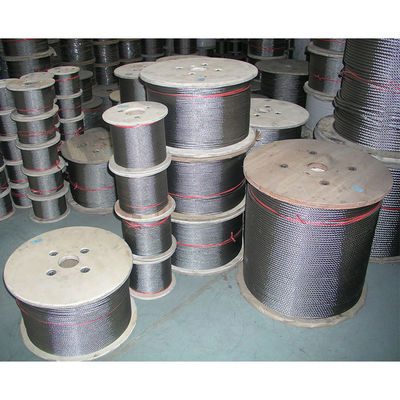 سعر جيد حبل سلكي من الفولاذ المقاوم للصدأ 7x19 مقاس 5/32 بوصة AISI304 AISI316 كابل طائرات تخصيص حبل سلكي من الفولاذ غير المغناطيسي الانترنت