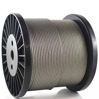 سعر جيد 6x19 IWRC سلك الحبل البناء الحبال الفولاذية المصنعة 1/8 