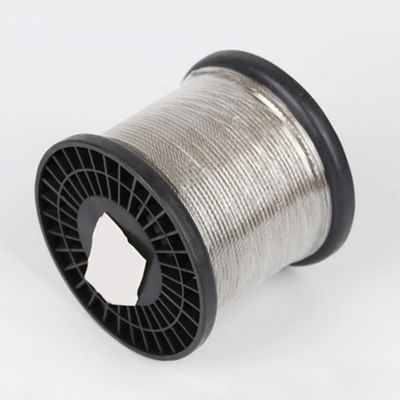 سعر جيد حبل سلكي من الفولاذ المقاوم للصدأ 7x7 مقاس 4.76 ملم، كابل 7*7 من الفولاذ المقاوم للصدأ، أسلاك حبل فولاذية لمشاريع البناء الخاصة بك الانترنت