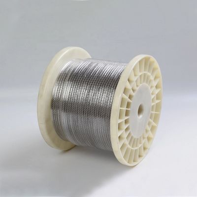 سعر جيد 1*19 أسلاك حبل الكابل الفولاذية ss304 ss316 0.9 مم كابل اينوكس لمقاومة ممتازة للتآكل والاهتراء الانترنت