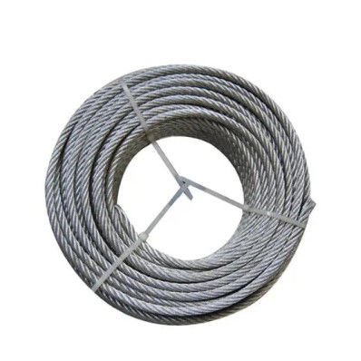 سعر جيد حبل سلكي فولاذي بارد خاص 6x19 WSC 7x19 حبل سلكي فولاذي لشرطة نقل 304/316 الانترنت