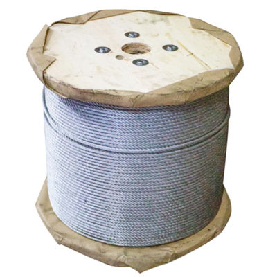 سعر جيد 7*7 7*19 المصاعد أسلاك الحبل الحديدية من الفولاذ مع مواد غير سبائك وقوة عالية الانترنت