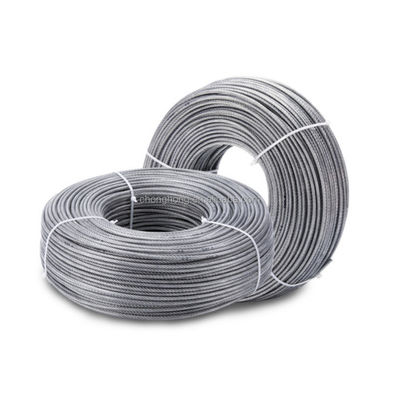 سعر جيد سلك الحبل المعتمد 1x12 سلك الحبل من الفولاذ المقاوم للصدأ لمواصفات متعددة وخدمات معالجة أخرى الانترنت