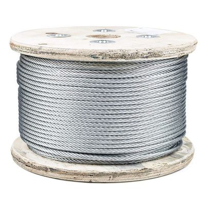 سعر جيد كابل فولاذي متعدد الخيوط لخدمة المعالجة الأخرى 1x7 حبل أسلاك فولاذي مصقول الانترنت
