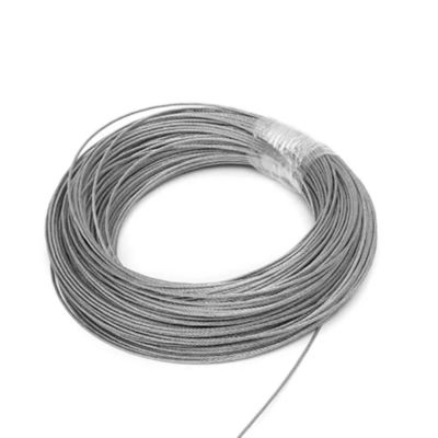 سعر جيد حبل سلكي فولاذي بطول 200 قدم، DIN3058، DIN3059، 6X19s، 6X19W، 12 مم، 16 مم، 21 مم، 23 مم، أسود، لامع، غير مجلفن، مجلفن الانترنت