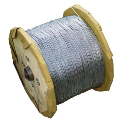 سعر جيد حبل كابل الطائرات المصنوع من فولاذ الكربون المسالك MIL-DTL-83420 9.53mm للجيش والفضاء الجوي الانترنت