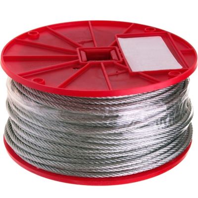 سعر جيد 7x19 Mil-Sepc-DTL-83420 كابل طائرات مجلفن - حبل كابل فولاذي - أسلاك 1/4