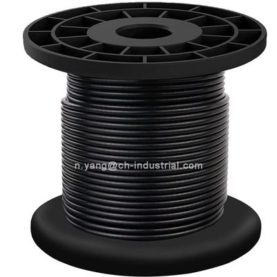 سعر جيد كابل الأسلاك المقوى بالفينيل الأسود كابل الفولاذ المقوى بالبي.في.سي كابل الكابلات المصقولة حبل الكابلات الأسلاك الفولاذية المقاومة للصدأ الانترنت