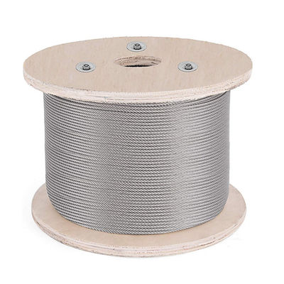 سعر جيد 6mm Stainless 304 Cable 316 304 Stainless Steel SS Cable for Balustrade Cable Deck Rails Other Processing Service Offered الانترنت
