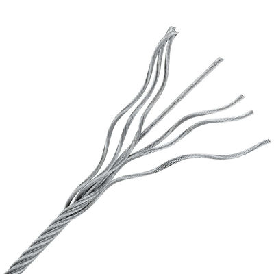 سعر جيد Rustproof Steel Wire Rope 304 Stainless Steel Cable For Bundling Outdoor 7X19 الانترنت
