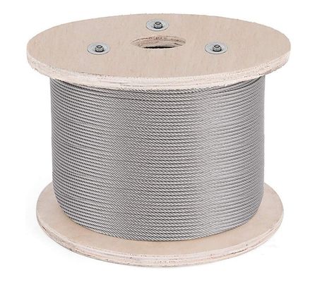سعر جيد ISO14001 Certified Steel Wire Rope Deck Stainless Wire Rope 1/8