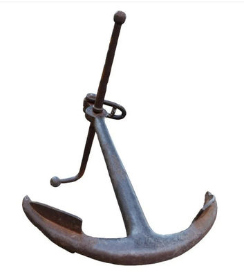 سعر جيد Black Coated Stainless Steel Forged Admiralty Anchor Weight 1000-3000kg for Ship Marine الانترنت