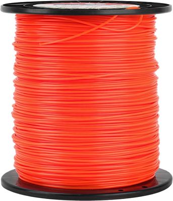 سعر جيد 1.8mm 2.5mm 2.7mm 3.0mm 3.5mm Nylon Trimmer Line Round Square Brush Cutter Line 2kg Reel الانترنت