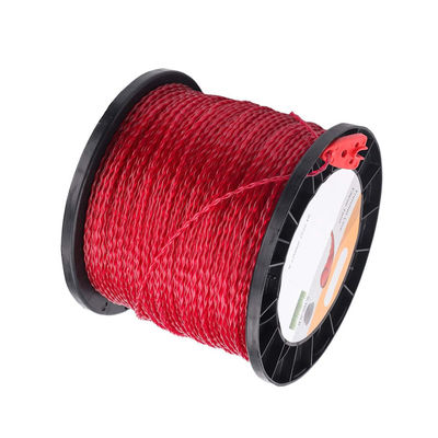 سعر جيد 2.7mm / 0.10-inch Round Trim Line Round Twist 3 LBS. 690 Ft Red Cutting Tool Line Weed Trimmer Line الانترنت