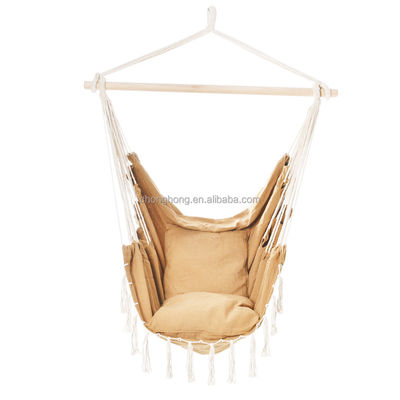 سعر جيد Outdoor Indoor Cotton Poly Hammock Garden Backyard Hammock الانترنت