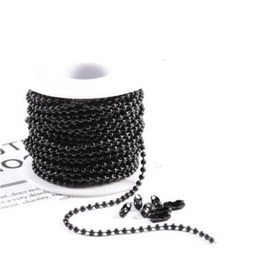 سعر جيد Function Roller Chain Stainless Steel Pre-Cut 2.4mm Ball Chain for Dogtag Customized Size Rustproof الانترنت