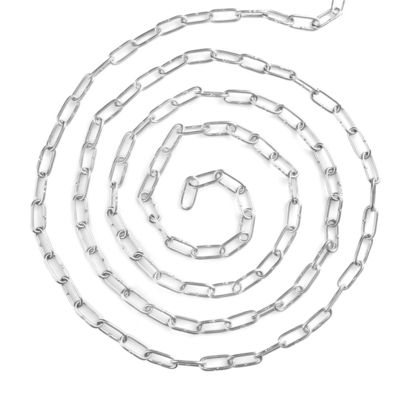 سلسلة من الفولاذ المقاوم للصدأ الثقيلة مع مقاومة للصدأ والآكل حمولة عمل آمنة وتصميم سلسلة طويلة مغلقة ذات نهاية مزدوجة