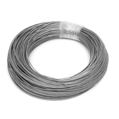 سعر جيد Non-Alloy 1x7 7x7 7x19 Stainless Steel Wire Rope Cable for Various Uses الانترنت