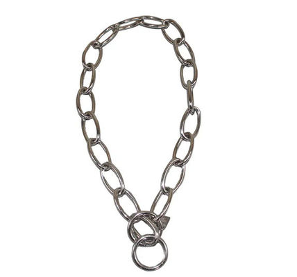 سعر جيد Wholesale 304 Stainless Steel Pet Dog Training P Chain Necklace Dog Collar الانترنت