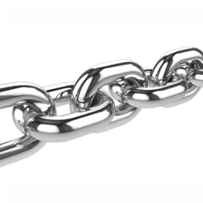 سعر جيد Standard Heat Resistant Stainless Steel 304 DIN667 Safe Welded Link Chain Metal Chain Short Link الانترنت