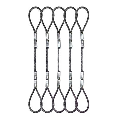 سعر جيد حبل أسلاك الفولاذ المغلف مع أطراف أصابع الانترنت