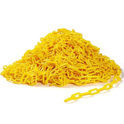 سعر جيد سلسلة بلاستيكية من مادة البولي إيثيلين بطول 200 قدم مع حجم قابل للتخصيص لحاجز السلامة على الطرق الانترنت