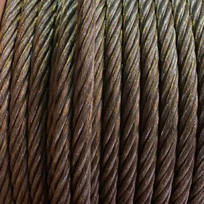 سعر جيد حبل سلكي فولاذي 6x19 قطر مرن 3/16' حبل سلكي فولاذي لمهندسة البحرية السفينة المصقولة الانترنت