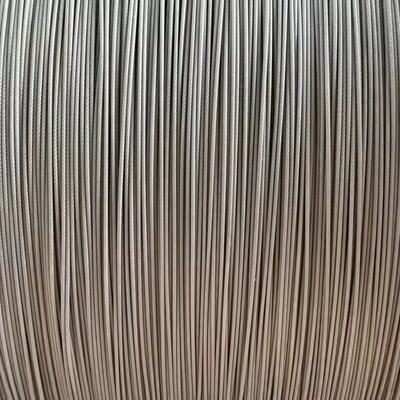 سعر جيد حبل سلكي رفيع للغاية من الفولاذ المقاوم للصدأ 304 مطلي بـ PVC 7*7 0.6-0.8 مم معيار AiSi معالجة ثني لتطبيقات أخرى الانترنت