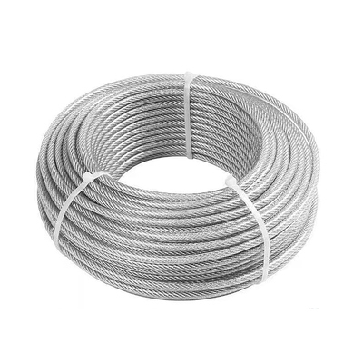 سعر جيد كابل فولاذي مطلي بـ PVC 7x7 قلب مجدول نظام درابزين مثالي لدرابزين الدرج، شرفات، سياج، سطح الانترنت