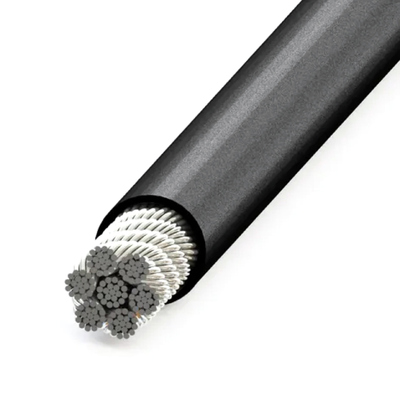 سعر جيد جودة عالية 7X19 5mm 6mm PU نايلون مغلفة الحديد سلك الحبل المعدات الرياضية الكابل نايلون مغلفة الفولاذ المقاوم للصدأ كابل سلك الحبل الانترنت