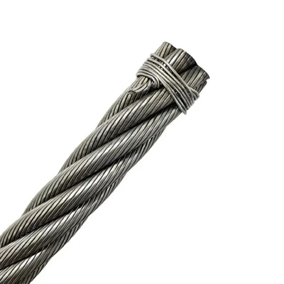 سعر جيد 6x19M-IWRC/FC/WSC سلك سلكي فولاذي معدني لرفع المصعد الانترنت