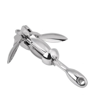 سعر جيد Honghao HH-3325 مرساة قابلة للطي من الفولاذ المقاوم للصدأ 304/316 سطح مصقول قارب يخت عائم إكسسوارات الأجزاء الداخلية للكمبيوتر الانترنت