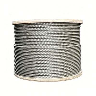 سعر جيد سعر جيد 6X19s +FC كابل الفولاذ المقاوم للصدأ 12mm AiSi عيار الانحناء المعالجة للحبل الأسلاك المصعد الانترنت